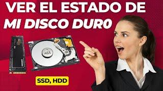 Como Ver El ESTADO DE SALUD De MI DISCO DURO 2024 SOLIDO Y DURO