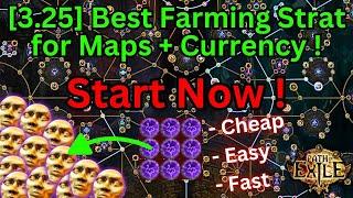 3.25 Best farming Strategy for Maps and Currency on POE  Cheap Easy and VERY Fast Strat 