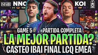 KOI EN LA PARTIDA DECISIVA DE LA FINAL - KOI vs NNO Game 5 FINAL EMEA MASTERS LCQ 2024 LVP ESPAÑOL