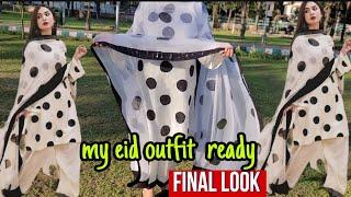 I made celebrity outfit from scratchHow to design a dress like designer   eid dress design 2024