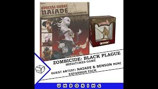 Zombicide Black PlagueGreen Horde - Guest Artist Naiade and single mini Benson