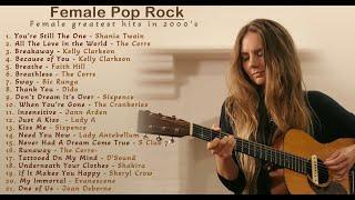 Female Pop Rock  Greatest Hits of 90s and 2000s  Music ndBox