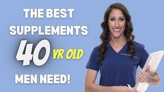 Top 6 Supplements For Men Over 40  Mens Health Tips by Dr Melissa Gallagher