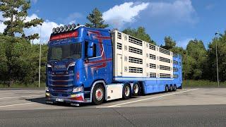 Euro Truck Simulator 2 Scania V8 OP Crackle and Deep sound 2.1.
