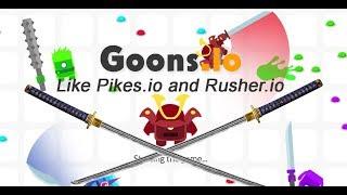 Goons.io like Rusher.io and Pikes.io - Swords Fight  Клинок ио Битва на Мечах