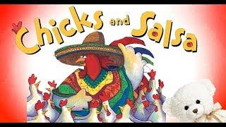 Kids Book Read Aloud  Chicks and Salsa by Aaron Reynolds  Ms. Becky & Bears Storytime