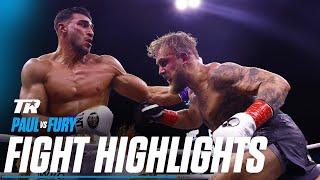 Tommy Fury Upsets Jake Paul By Split Decision  FIGHT HIGHLIGHTS