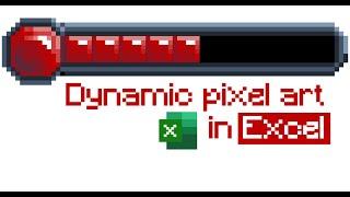 Pixel Art Health Bar in Excel  A Surprising Use For Recursive LAMBDA Functions