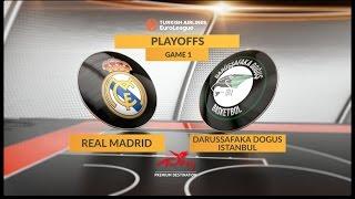 Highlights Real Madrid-Darussafaka Dogus Istanbul Game 1
