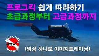 프로그킥 초급과정 고급과정까지 쉽게 따라하기 영상 #스쿠버다이빙잘하는법 #당진스킨스쿠버다이브팀 #scubadiving