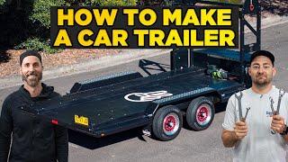 How To Build the ULTIMATE CAR TRAILER