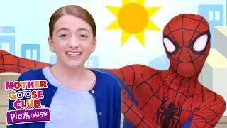 Superhero Learning Song  Itsy Bitsy Spider  Mother Goose Club Playhouse Kids Video