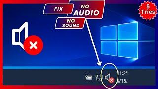 Fix Windows Audio Issue • FIX No Audio Device Installed or Found in Windows 10 and Windows 11