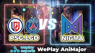  DOTA 2 LIVE  WePlay AniMajor  Nigma VS PSG LGD English Cast