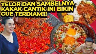 GA BISA BICARA GARA GARA TELORNYA SAMBEL TEMPONGNYA PUN SEGER KAYAK YG TERKENAL DARI BALI