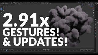 BLENDER 2.91x - NEW LINE GESTURES & UPDATES