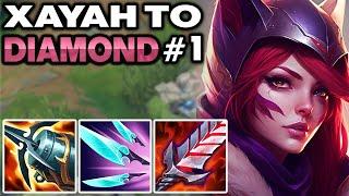 How to play Xayah in Low Elo - Xayah Unranked to Diamond #1  League of Legends