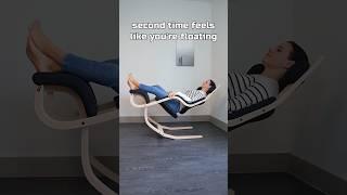 Feels like you’re floating  #recline #lounge #chair #shorts #fyp