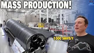 SpaceXs CRAZY Manufacturing Inside New Starfactory Just HUMILIATED Whole Industry