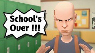 classic caillou sets School on Fire grounded S7EP4