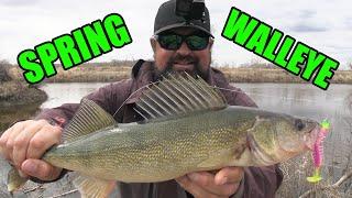 Walleye Fishing from Shore