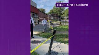 MPD News Conference After Police Shoot and Kill Man in Crashed Car in Southeast