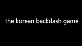 A Low Quality Video Practicing Korean Backdash