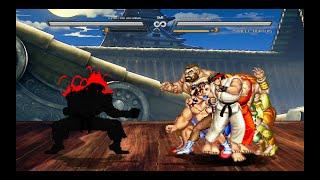 MR ANSATSUKEN VS Street Fighter Ultimate Battle  Insane Fight 