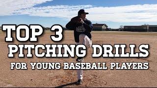 The Top 3 PITCHING DRILLS for Young Baseball Players