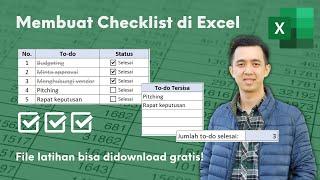 Cara Membuat Checklist di Excel