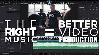 The Right Music Can Completely Change YOUR Videos  Davinci Resolve 16