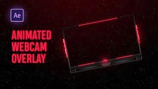 Animated Facecam Overlay Tutorial - FREE AI+AEP - Free Template - Saber Plugin