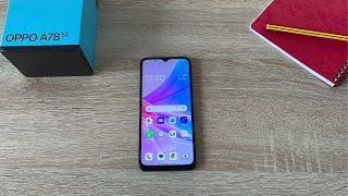 OPPO A78 5G Unboxing and Setup with First Impressions
