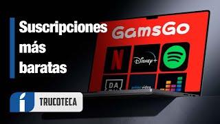 Tus suscripciones más baratas ¡Paga menos por Netflix Office 365 y más con GamsGo