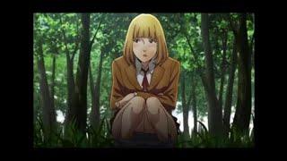 Prison school funny scean HANA peeing on KIYOSHI