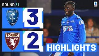 EMPOLI-TORINO 3-2  HIGHLIGHTS  Niang edges Toro in five-goal thriller  Serie A 202324