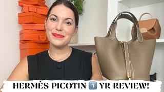 HERMES PICOTIN 18 REVIEW - the one thing I would change  what I bought before the offer