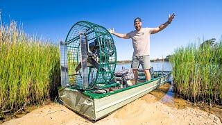 I Bought Worlds SMALLEST AIRBOAT ultimate testing