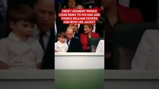 SWEET MOMENT CATHERINE PRINCE WILLIAM PRINCE LOUIS#britishroyalfamily #shortsviral #charlotte #SRTS