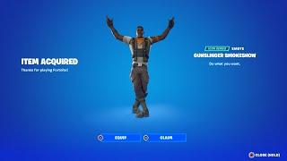 How To Get Gunslinger Smokeshow Emote For FREE Fortnite