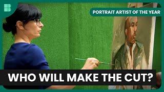 Who Will Make the Semi-Finals? - Portrait Artist of the Year -  EP1 - Art Documentary