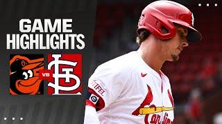 Orioles vs. Cardinals Game Highlights 52124  MLB Highlights