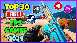 TOP 30 FREE FPS Games you should play in Early 2024