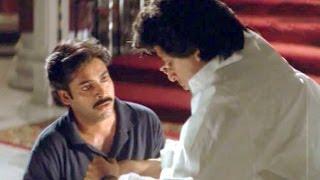 A Heart touching Father And Son Relationship Scene - Suswagatham - Pawan Kalyan Devayani