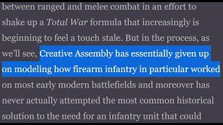 Even Trained Historians Think Total War Has Stagnated