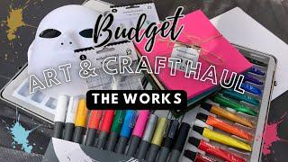 BUDGET ART & CRAFT HAUL from The Works