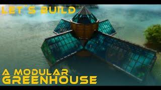 Ark Survival Ascended Modular GreenhouseGreenhouse Buildkreatives bauen in ARKASAGewächshaus