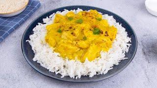 Curry chicken a CREAMY and SPICY dish for a perfect dinner