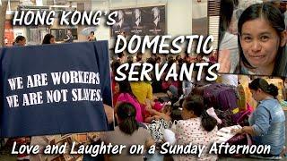 Hong Kong Tamasya Hari Minggu Rahasia Pekerja Rumah Tangga