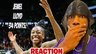 JEWEL LLOYD WENT OFF dMillionaire REACTION Indiana Fever vs. Seattle Storm FULL GAME HIGHLIGHTS